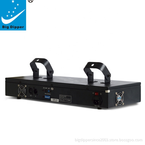 own brand Big Dipper Stage Lights,RGBP 4 eyes DJ Light 100 Multi-Patterns 15CH DMX512 Controlled Disco Effect Lights
